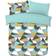 Dreamscene Geometric Print Duvet Cover Green, Grey, White, Black, Yellow, Pink, Blue (200x200cm)