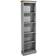 Core Products Tall Narrow Grey Book Shelf 176cm