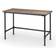 Julian Bowen Carnegie Pipe Mocha Elm Writing Desk