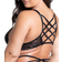 Seven til Midnight Lacy Longline Lattice Bralette