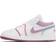 Nike Air Jordan 1 Low SE GS - White/Rush Pink/Washed Teal/Light Bordeaux
