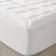 Madison Park Heavenly Soft Overfilled Mattress Cover White (213.4x182.9)