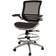 Flash Furniture Mid-Back Transparent Office Chair 37.5"