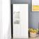 Homcom Mirror Wardrobe with Adjustable Shelf, Hanging Rail &3 Drawers