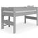 Kidsaw Mid Sleeper Bed Frame Grey