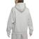 Nike Solo Swoosh Men's Full Zip Hoodie - Dark Grey Heather/White