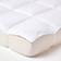 Homescapes Super Microfibre Topper Mattress Cover White (190x90cm)