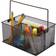 Mind Reader Network Collection 4-Compartment Utensil or Supply Caddy with Handle