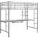 Walker Edison Convertible Workstation Loft Bed