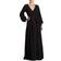 MEGHAN LA Lilypad Maxi Dress - Black