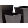 Deco 79 Modern Trapezoidal Iron Planter 3-pack