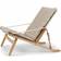 Carl Hansen & Søn FK11 Plico Oiled Oak/Natural Loungestol 74cm