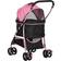 Pawhut Detachable Pet Stroller 3-In-1 Dog Cat Travel Carriage 49.5x98cm