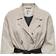 Only Contrast Colored Trench Coat - White/Simply Taupe