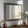 Robert Dyas Yearn Grey Wall Mirror 58.4x73.7cm