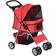 Pawhut 4 Wheel Pet Stroller Pram 45x97cm