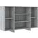 vidaXL Grey Sonoma 120x30x75 Sideboard