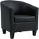Canberra Black Tub Kitchen Chair 69cm