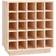 vidaXL Vinreol 55.5x34x61 cm Massivt Fyrretræ Barskab