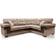 15 Samson Corner Brown Sofa 262cm 4 Seater