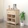 vidaXL 70x35x80 Massivholz Sideboard