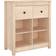 vidaXL 70x35x80 Massivholz Sideboard