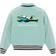 Billionaire Boys Club Collared Varsity Jacket - Teal