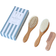 Jack o Juno Wooden Baby Hairbrush Set 3-pack