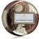 Voluspa Gilt Pomander & Hinoki Scented Candle 113g