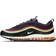 NIKE Air Max 97 M - Black/White/Court Purple/Kumquat