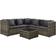 vidaXL 42895 Lounge-Set, 1 Tisch einschl. 3 Sofas