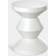 Polspotten Zig Zag Stool White Small Table