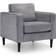 Julian Bowen Hayward Fabric Armchair