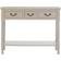 Premier Housewares Heritage Vintage Grey Console Table 36x106cm