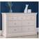 Julian Bowen Clermont 4+3 Chest of Drawer