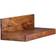 Wohnling MUMBAI Massiv-Holz Sheesham Wandregal