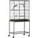 Pawhut Rolling 32"L Bird Cage w/ Storage Shelf