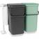 Brabantia Sort & Go Built-In Waste Bin 2pcs 16L