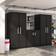 Keter Detroit Black Lagerschrank 89x93cm