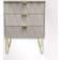 B&Q Diamond Ready Assembled 3 Chest of Drawer
