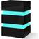 ELFORDSON RGB High Gloss Bedside Table