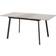 SECONIQUE Avery Extending Concrete/Grey Oak Dining Table 80x160cm