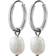 Edblad Perla Hoops - Silver/Pearls