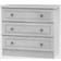 B&Q Pembroke Ready Assembled 3 Chest of Drawer