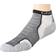 Thorlo Experia Cushioned Running Micro Mini Crew Socks Unisex - Black