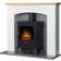 Adam Huxley Electric Stove Suite-White and Grey