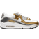 Nike Air Max 90 SE Metallic - W White/Gold-Tone/Wilver-Tone