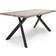 Shankar Narvik Curved Oak Effect Dining Table 90x160cm