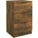 vidaXL smoked oak, 1 Bedside Table