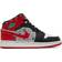 Nike Air Jordan 1 Mid SE GS Ugly Christmas Sweater - White/Black/Roma Green/University Red